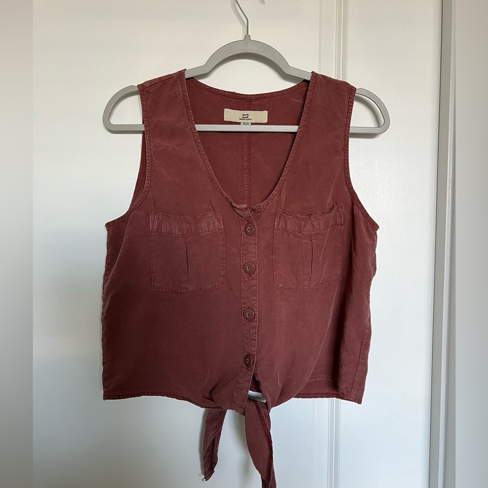 Thread + Supply Cropped Sleeveless Tank